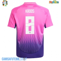 Camisa de time de futebol Alemanha Toni Kroos #8 Replicas 2º Equipamento Europeu 2024 Manga Curta